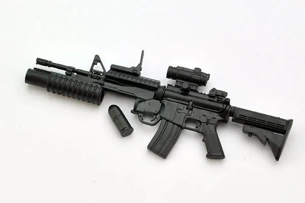 LittleArmory [LA100] M4A1 & M203 Type 2.0 1/12 Plastic Modelㅤ – Tomytec – ActionFigureBrasil