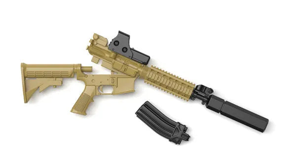 LittleArmory [LADF05] Girls' Frontline M4A1 Type 1/12 Plastic Modelㅤ – Tomytec – ActionFigureBrasil