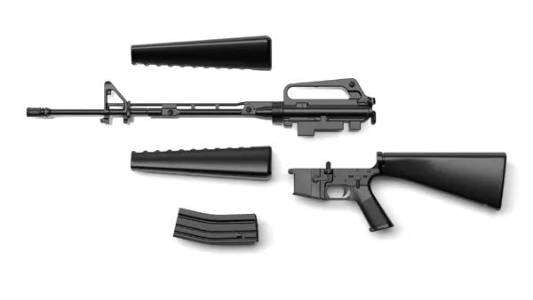 LittleArmory [LADF06] Girls' Frontline M16A1 Type 1/12 Plastic Modelㅤ – Tomytec – ActionFigureBrasil