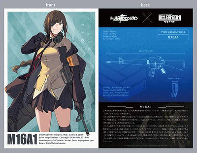 LittleArmory [LADF22] Anime: Girls' Frontline M16A1 Type 1/12 Plastic Modelㅤ – Tomytec – ActionFigureBrasil — ambientada