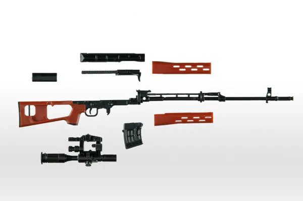 LittleArmory [LADF26] Girls' Frontline SVD Type 1/12 Plastic Modelㅤ – Tomytec – ActionFigureBrasil