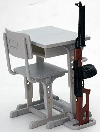 LittleArmory <LD011> Shitei Bouei School Desk Grease Gun Setㅤ – Tomytec – ActionFigureBrasil