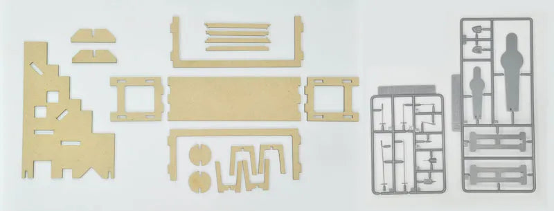 LittleArmory [LD015] Shooting Range B 1/12 Plastic Modelㅤ – Tomytec – ActionFigureBrasil