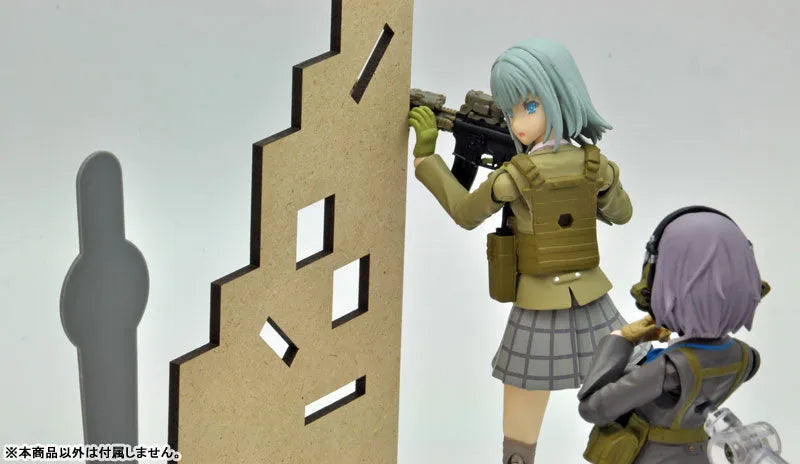 LittleArmory [LD015] Shooting Range B 1/12 Plastic Modelㅤ – Tomytec – ActionFigureBrasil