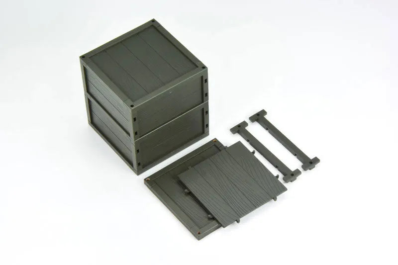 LittleArmory [LD021] Military Hard Case B2 1/12 Plastic Modelㅤ – Tomytec – ActionFigureBrasil