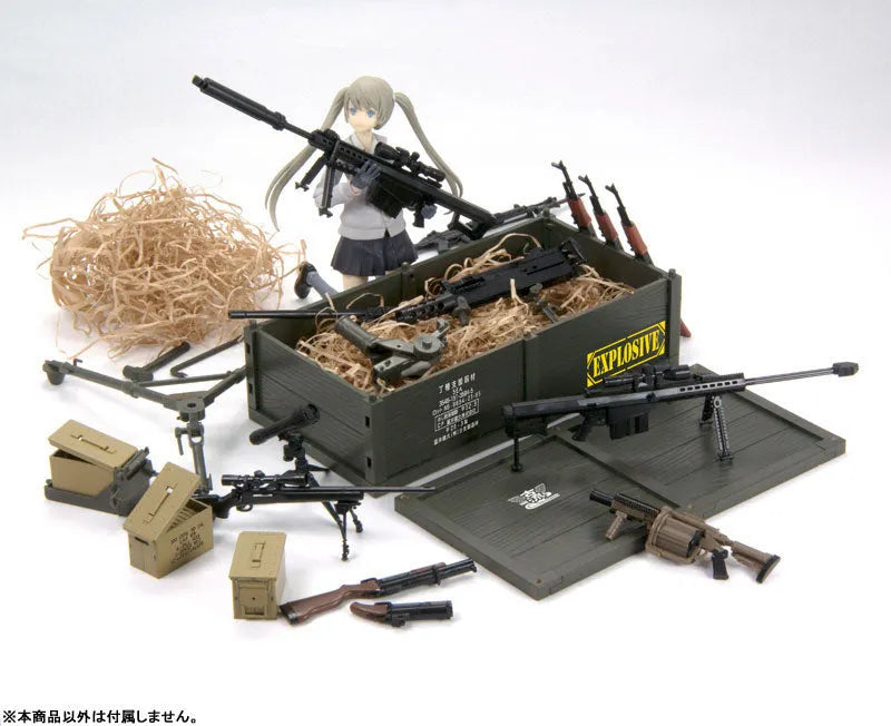 LittleArmory [LD021] Military Hard Case B2 1/12 Plastic Modelㅤ – Tomytec – ActionFigureBrasil