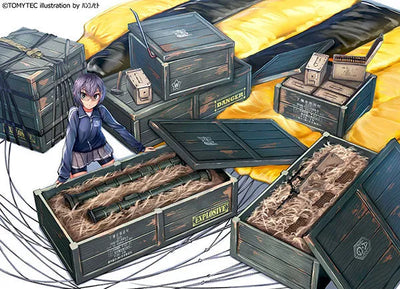 LittleArmory [LD021] Military Hard Case B2 1/12 Plastic Modelㅤ – Tomytec – ActionFigureBrasil — close