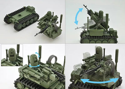 LittleArmory [LD037] UGV Equipment Robot System 1/12 Plastic Modelㅤ – Tomytec – ActionFigureBrasil — ângulo diferente