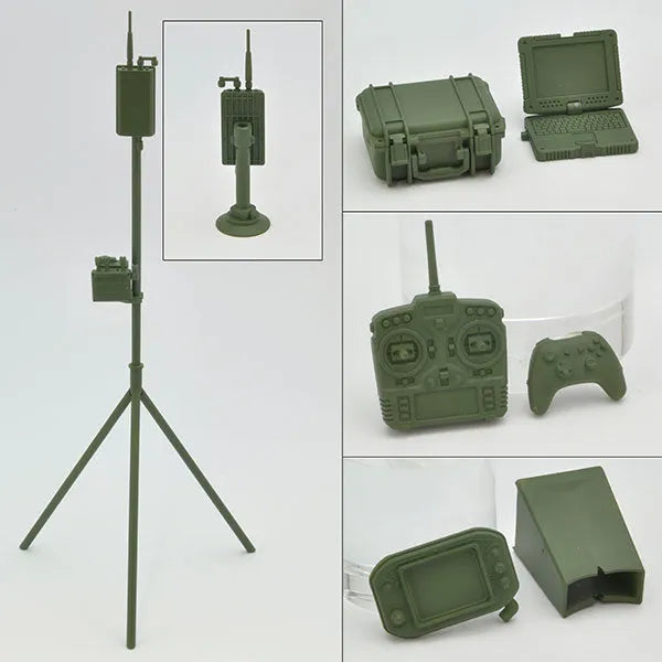 LittleArmory [LD037] UGV Equipment Robot System 1/12 Plastic Modelㅤ – Tomytec – ActionFigureBrasil