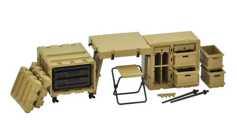 LittleArmory [LD039] Field Desk A2 1/12 Plastic Modelㅤ – Tomytec – ActionFigureBrasil