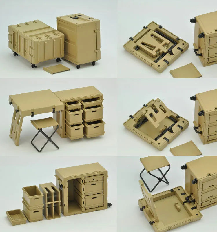LittleArmory [LD039] Field Desk A2 1/12 Plastic Modelㅤ – Tomytec – ActionFigureBrasil