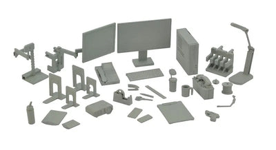 LittleArmory [LD040] Desk Work Tool A 1/12 Plastic Modelㅤ – Tomytec – ActionFigureBrasil