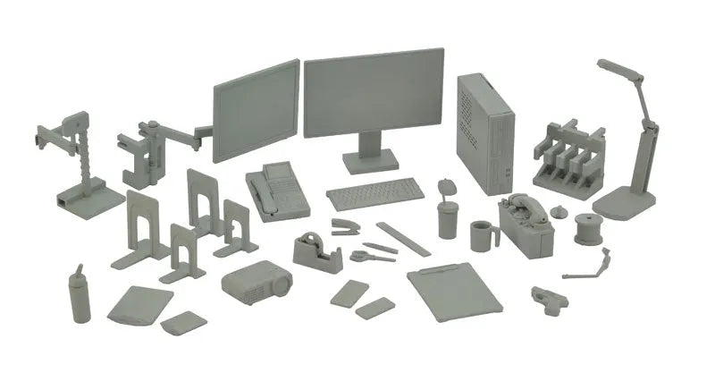 LittleArmory [LD040] Desk Work Tool A 1/12 Plastic Modelㅤ – Tomytec – ActionFigureBrasil