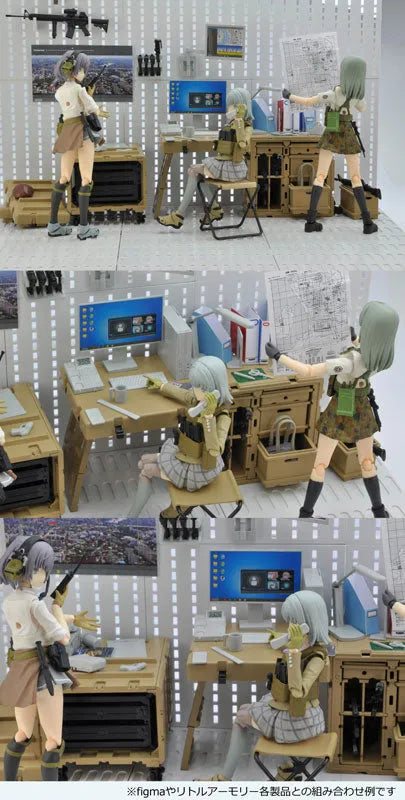 LittleArmory [LD040] Desk Work Tool A 1/12 Plastic Modelㅤ – Tomytec – ActionFigureBrasil