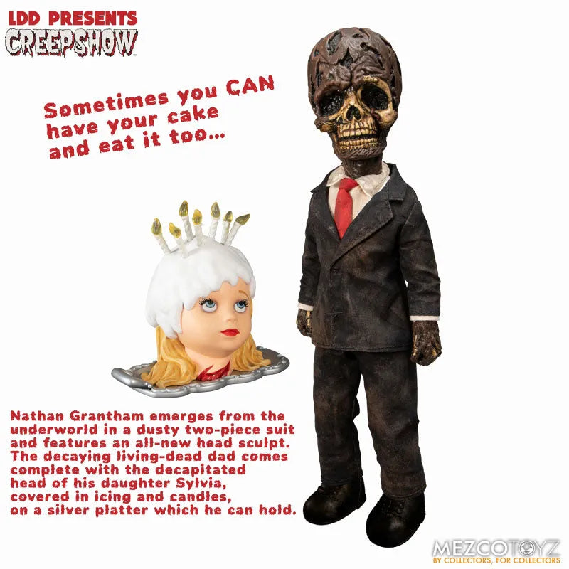 Living Dead Dolls / Creepshow: Father's Day Nathan Granthamㅤ – Mezco – ActionFigureBrasil