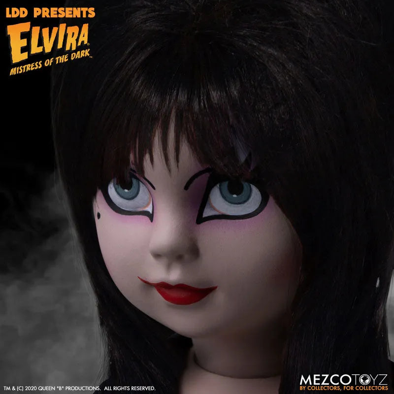 Living Dead Dolls / Elvira Mistress of the Dark: Elvairaㅤ – Mezco – ActionFigureBrasil