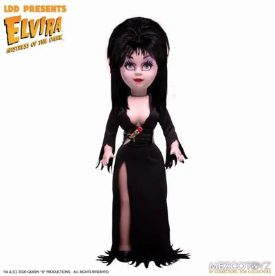 Living Dead Dolls - Elvira Mistress of the Dark - Elvira (Mezco)ㅤ – Mezco – ActionFigureBrasil