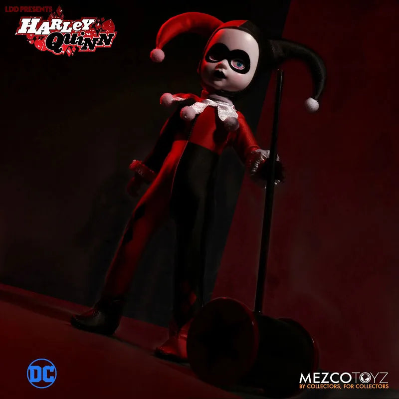 Living Dead Dolls - LDD presents DC Comics: Classic Harley Quinnㅤ – Mezco – ActionFigureBrasil