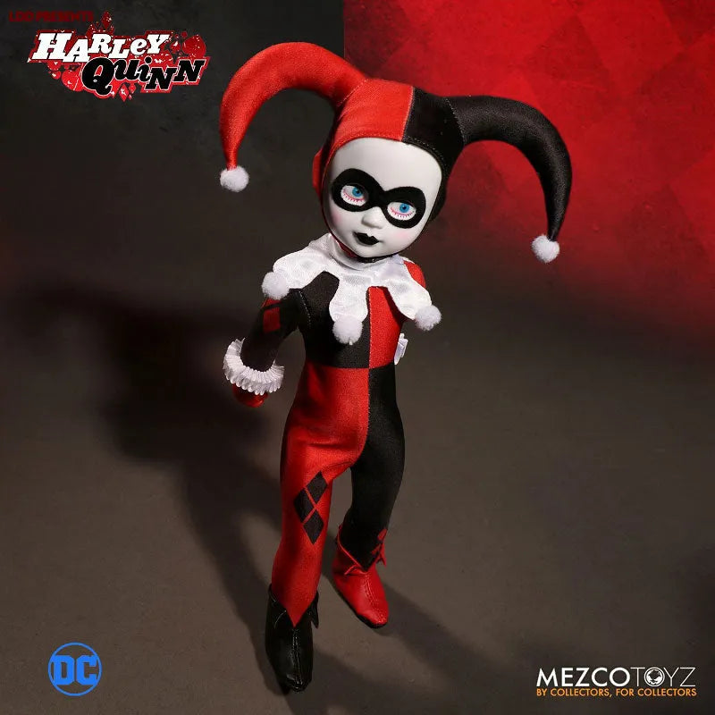 Living Dead Dolls - LDD presents DC Comics: Classic Harley Quinnㅤ – Mezco – ActionFigureBrasil