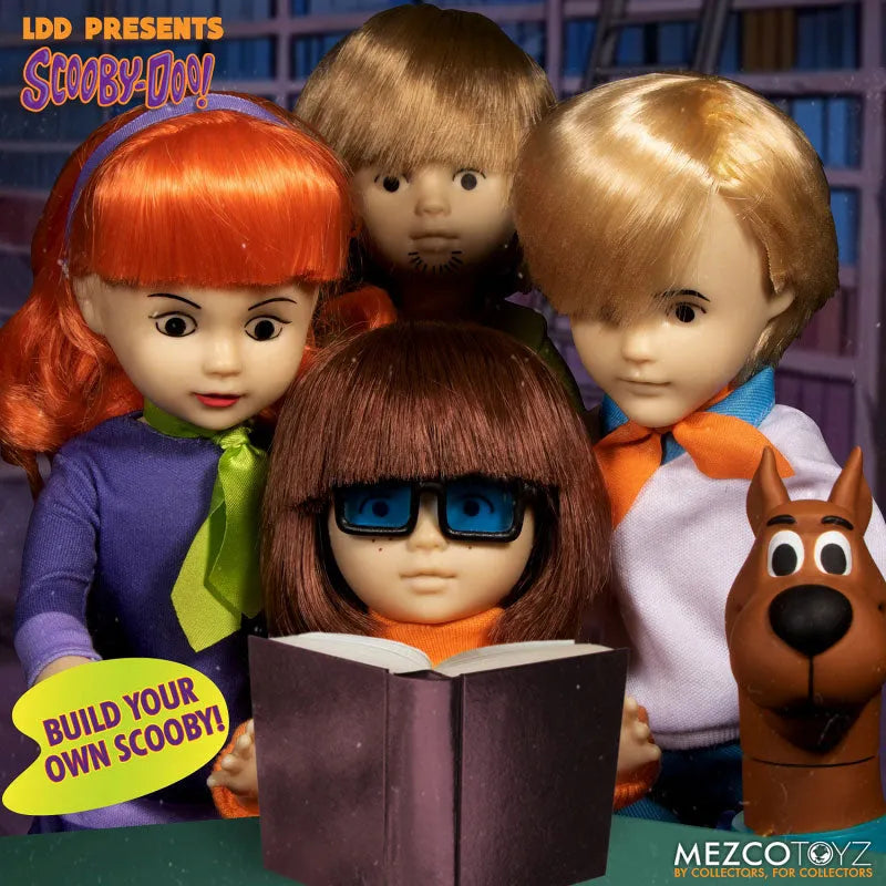 Living Dead Dolls/ Scooby-Doo: Mystery inc Complete 4Item Setㅤ – Mezco – ActionFigureBrasil