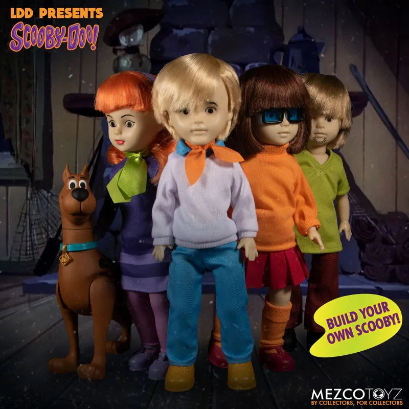 Living Dead Dolls/ Scooby-Doo: Mystery inc Complete 4Item Setㅤ – Mezco – ActionFigureBrasil