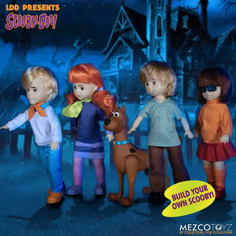 Living Dead Dolls/ Scooby-Doo: Mystery inc Complete 4Item Setㅤ – Mezco – ActionFigureBrasil