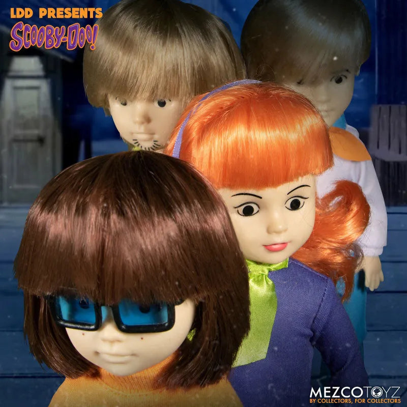 Living Dead Dolls/ Scooby-Doo: Mystery inc Complete 4Item Setㅤ – Mezco – ActionFigureBrasil
