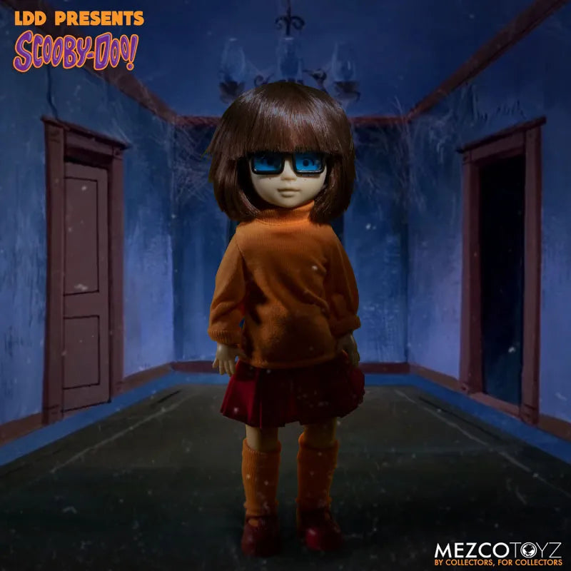 Living Dead Dolls/ Scooby-Doo: Velma & Fred 2Item Setㅤ – Mezco – ActionFigureBrasil