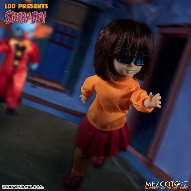 Living Dead Dolls/ Scooby-Doo: Velma & Fred 2Item Setㅤ – Mezco – ActionFigureBrasil