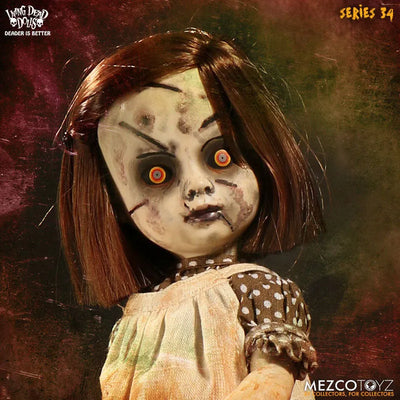 Living Dead Dolls Series 34: 5Type Setㅤ – Mezco – ActionFigureBrasil — com base expositora