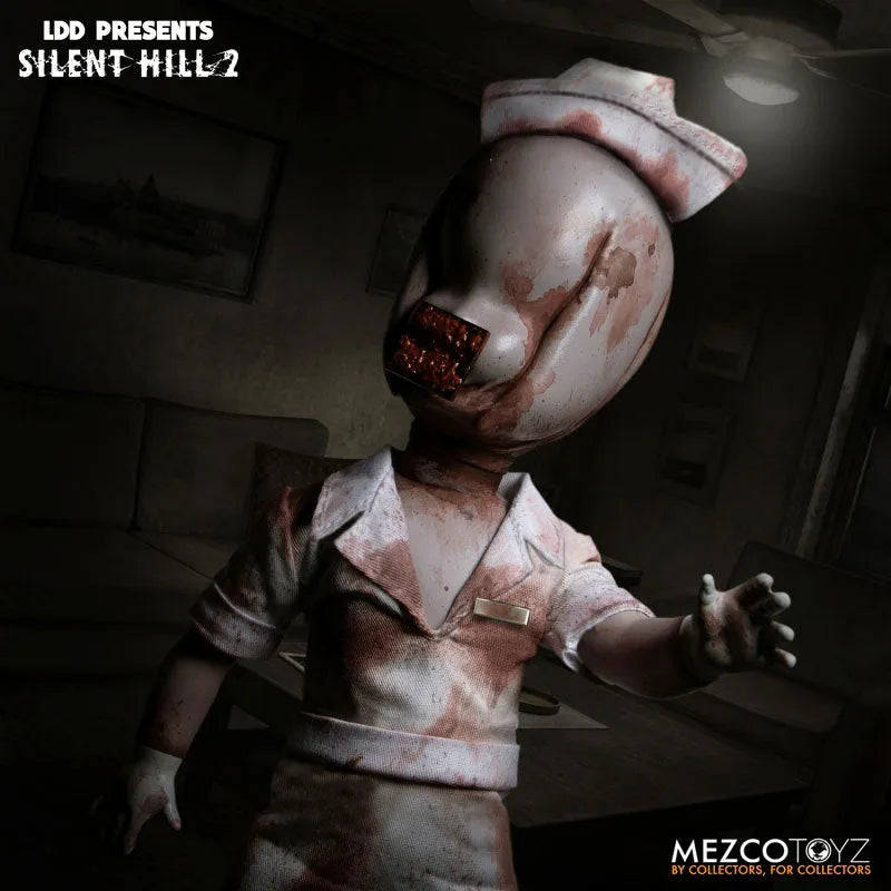 Living Dead Dolls/ Silent Hill 2: Bubble Head Nurseㅤ – Mezco – ActionFigureBrasil