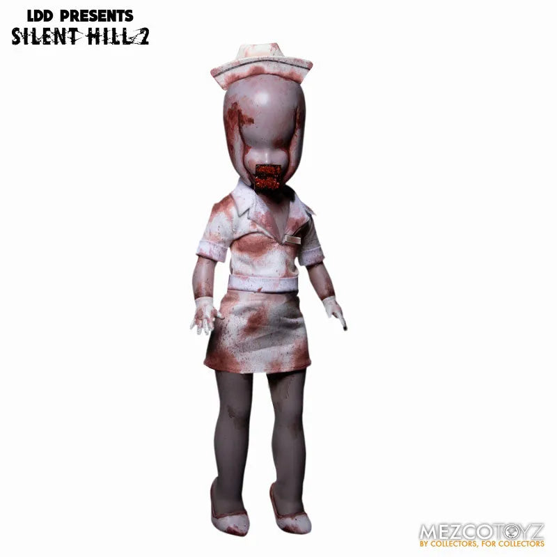 Living Dead Dolls/ Silent Hill 2: Bubble Head Nurseㅤ – Mezco – ActionFigureBrasil