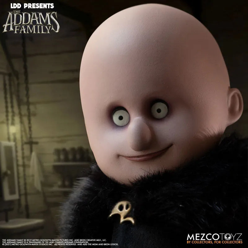 Living Dead Dolls / The Addams Family: Fester & Cousin Itt 2PKㅤ – Mezco – ActionFigureBrasil