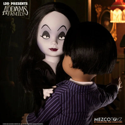 Living Dead Dolls / The Addams Family: Gomez & Morticia 2PKㅤ – Mezco – ActionFigureBrasil — close