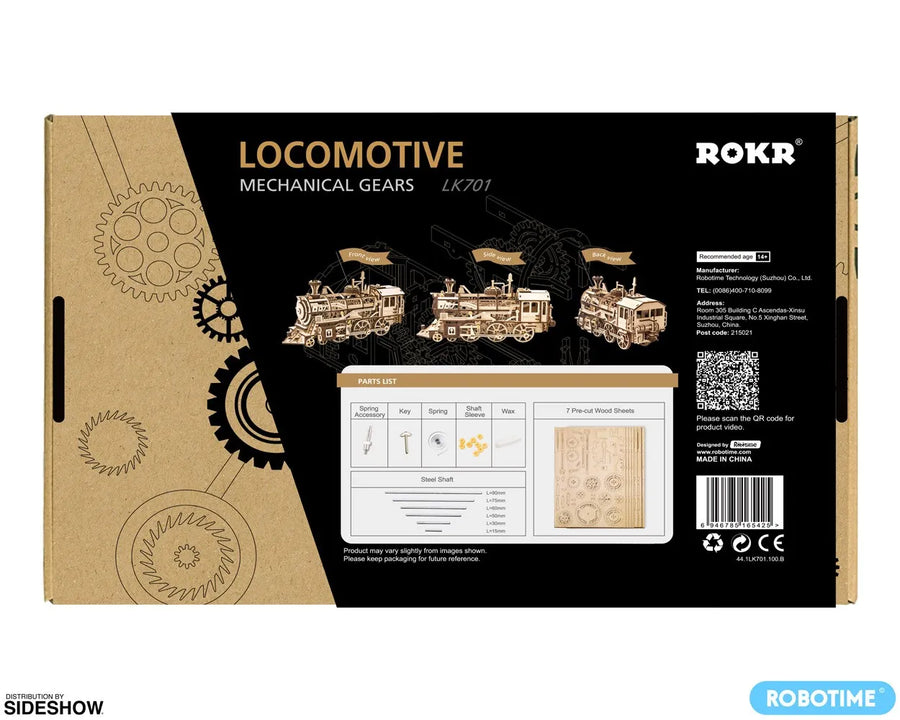 Locomotive – Robotime – ActionFigure Brasil