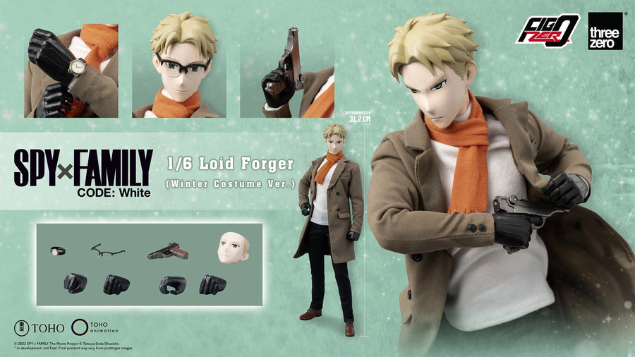 Loid Forger (Winter Costume Ver.) – Threezero – ActionFigure Brasil