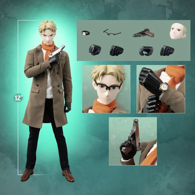 Loid Forger (Winter Costume Ver.) – Threezero – ActionFigure Brasil — close