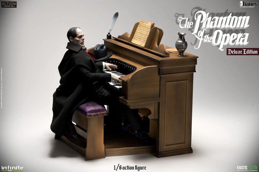 Lon Chaney as Phantom of the Opera Deluxe - LIMITED EDITION: 1200 (Deluxe Edition) – Infinite Statue – ActionFigure Brasil