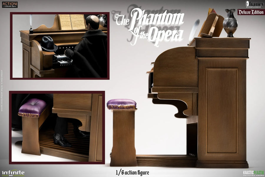 Lon Chaney as Phantom of the Opera Deluxe - LIMITED EDITION: 1200 (Deluxe Edition) – Infinite Statue – ActionFigure Brasil
