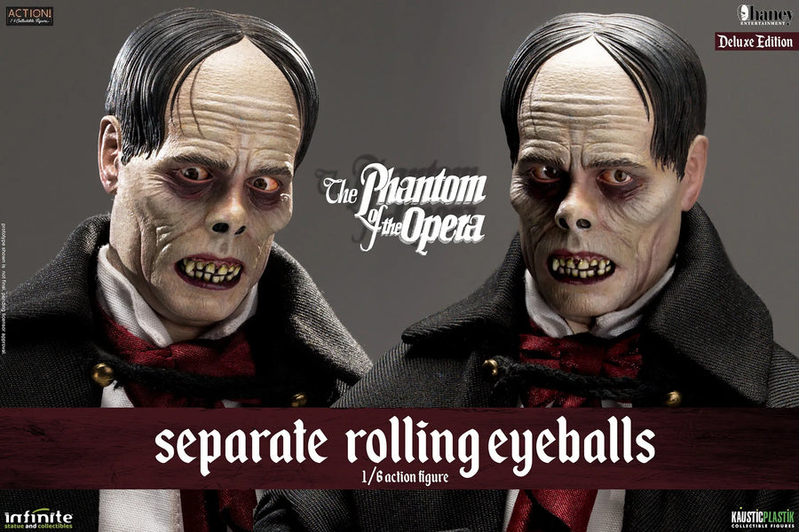 Lon Chaney as Phantom of the Opera Deluxe - LIMITED EDITION: 1200 (Deluxe Edition) – Infinite Statue – ActionFigure Brasil