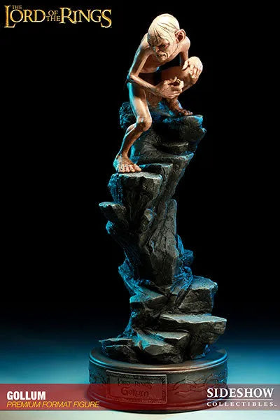 Lord of The Rings - 1/4 Scale Premium Figure: Gollumㅤ – Sideshow Collectibles – ActionFigureBrasil