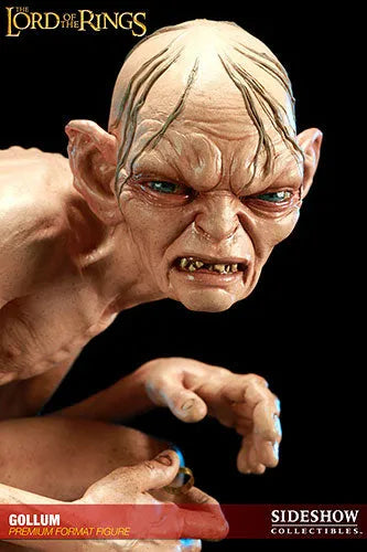 Lord of The Rings - 1/4 Scale Premium Figure: Gollumㅤ – Sideshow Collectibles – ActionFigureBrasil
