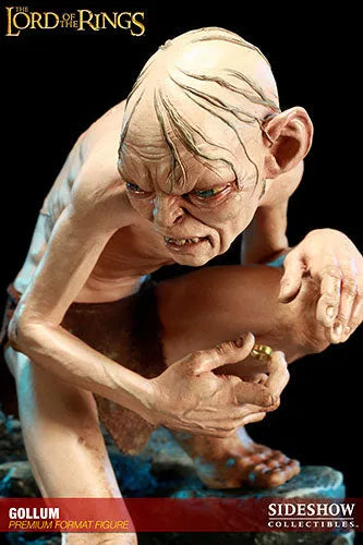 Lord of The Rings - 1/4 Scale Premium Figure: Gollumㅤ – Sideshow Collectibles – ActionFigureBrasil