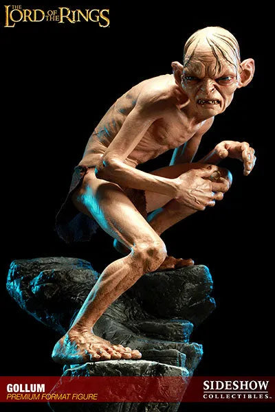 Lord of The Rings - 1/4 Scale Premium Figure: Gollumㅤ – Sideshow Collectibles – ActionFigureBrasil