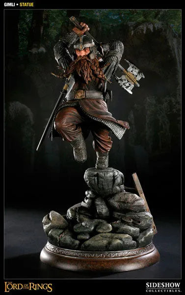 Lord Of The Rings - Statue: Gimliㅤ – Sideshow Collectibles – ActionFigureBrasil