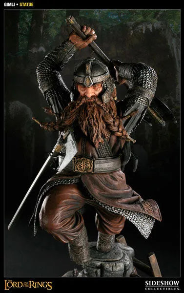 Lord Of The Rings - Statue: Gimliㅤ – Sideshow Collectibles – ActionFigureBrasil