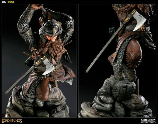 Lord Of The Rings - Statue: Gimliㅤ – Sideshow Collectibles – ActionFigureBrasil