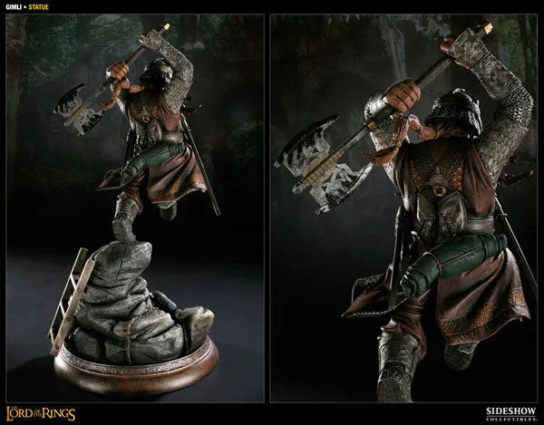 Lord Of The Rings - Statue: Gimliㅤ – Sideshow Collectibles – ActionFigureBrasil