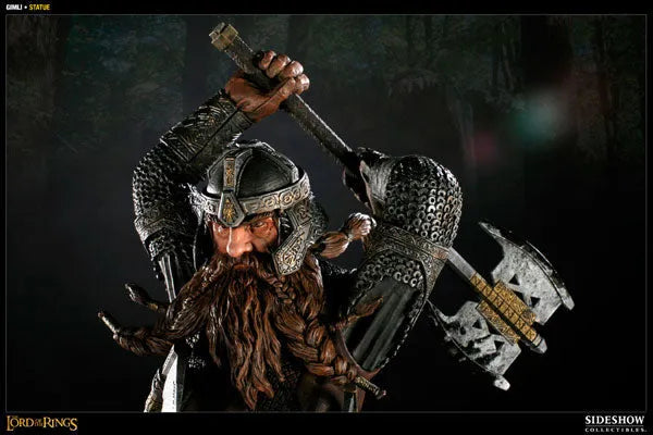 Lord Of The Rings - Statue: Gimliㅤ – Sideshow Collectibles – ActionFigureBrasil