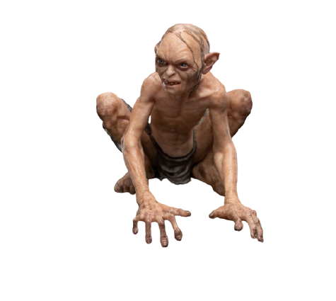 Lord of the Rings Trilogy - Gollum Guide to Mordor - Mini Statue (WETA)ㅤ – Weta – ActionFigureBrasil